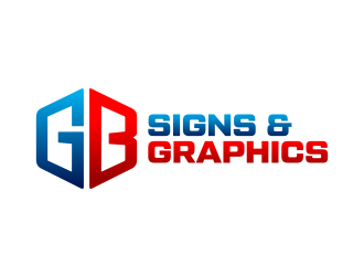 GB Signs & Graphics logo design by mashoodpp