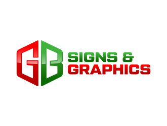 GB Signs & Graphics logo design by mashoodpp