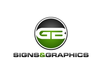 GB Signs & Graphics logo design by labo