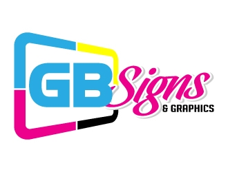 GB Signs & Graphics logo design by jaize