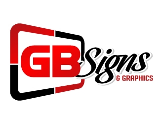 GB Signs & Graphics logo design by jaize