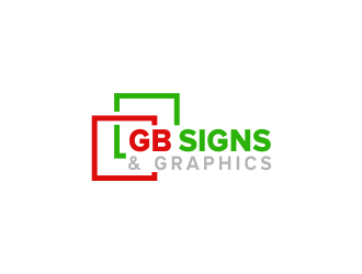 GB Signs & Graphics logo design by Akli