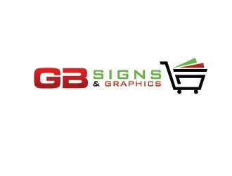 GB Signs & Graphics logo design by GreenLamp