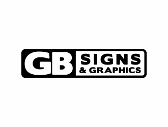 GB Signs & Graphics logo design by agus