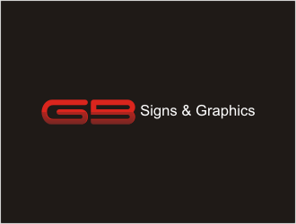 GB Signs & Graphics logo design by bunda_shaquilla