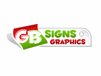 GB Signs & Graphics logo design by agus