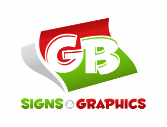 GB Signs & Graphics logo design by agus