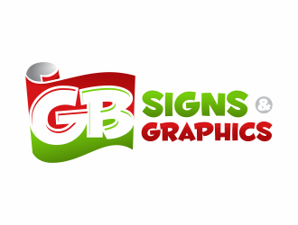 GB Signs & Graphics logo design by agus