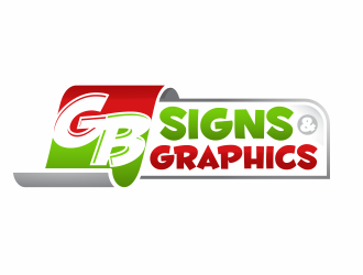 GB Signs & Graphics logo design by agus