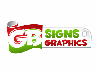 GB Signs & Graphics logo design by agus