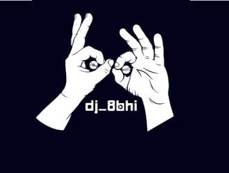 DJ_8bhi logo design by cwrproject