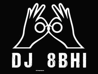 DJ_8bhi logo design by Suvendu