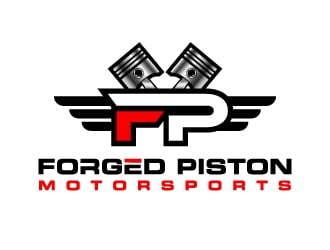 Forged Piston Motorsports logo design by labo