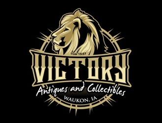Victory Antiques and Collectibles Logo Design