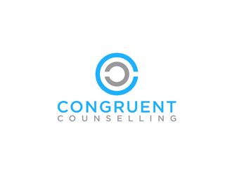 Congruent Counselling logo design by bomie