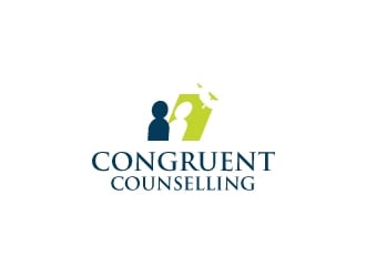 Congruent Counselling logo design by artbitin