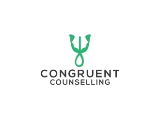 Congruent Counselling logo design by artbitin