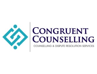 Congruent Counselling logo design by ORPiXELSTUDIOS