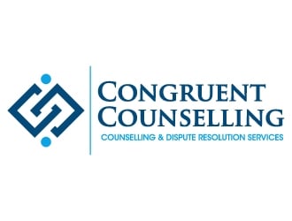 Congruent Counselling logo design by ORPiXELSTUDIOS