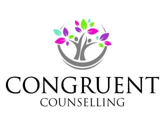 Congruent Counselling logo design by jetzu