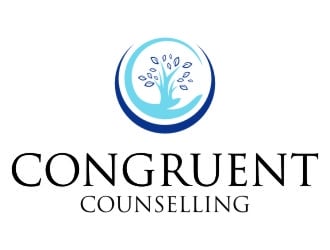 Congruent Counselling logo design by jetzu