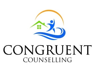 Congruent Counselling logo design by jetzu