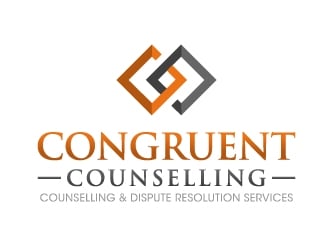 Congruent Counselling logo design by ORPiXELSTUDIOS