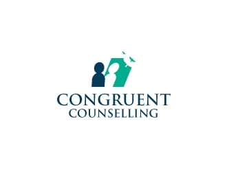 Congruent Counselling logo design by artbitin