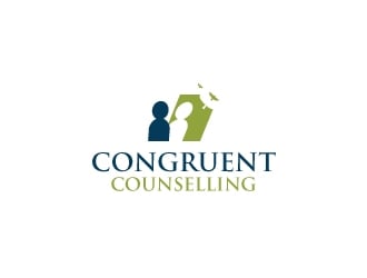 Congruent Counselling logo design by artbitin