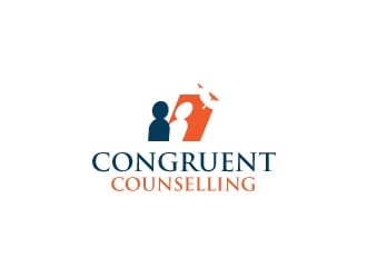 Congruent Counselling logo design by artbitin