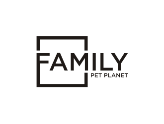 Family Pet Planet logo design by R-art