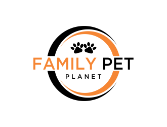 Family Pet Planet logo design by oke2angconcept