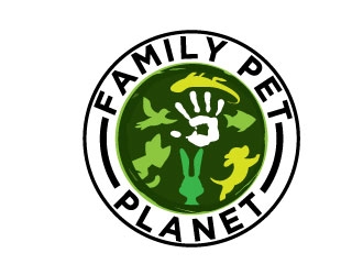 Family Pet Planet logo design by bezalel