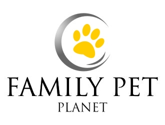 Family Pet Planet logo design by jetzu