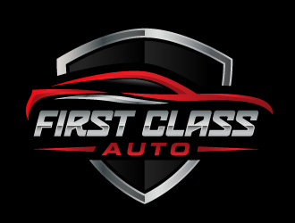 First Class Auto logo design by akilis13