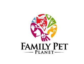 Family Pet Planet logo design by art-design