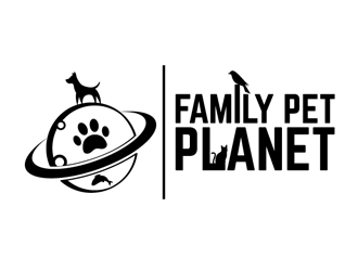 Family Pet Planet logo design by shere