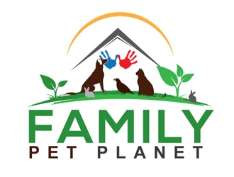 Family Pet Planet logo design by shere