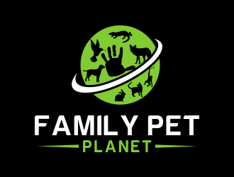 Family Pet Planet logo design by done