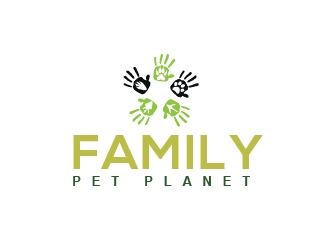 Family Pet Planet logo design by Suvendu