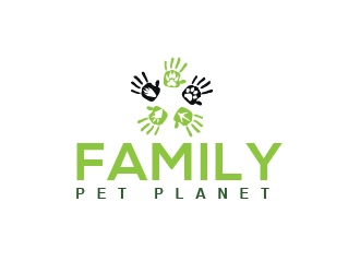 Family Pet Planet logo design by Suvendu