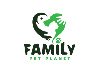 Family Pet Planet logo design by schiena