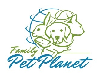 Family Pet Planet logo design by rgb1