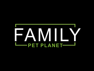 Family Pet Planet logo design by giphone