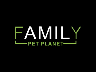 Family Pet Planet logo design by giphone