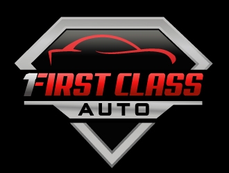 First Class Auto logo design by PMG