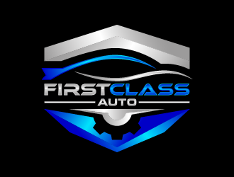 First Class Auto logo design by mhala