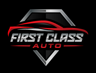 First Class Auto logo design by akilis13