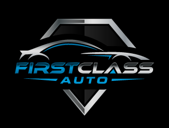 First Class Auto logo design by akilis13