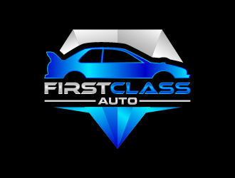 First Class Auto logo design by mhala